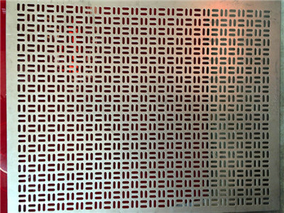 低碳钢冲孔板的产品规格型号以及加工处理的介绍